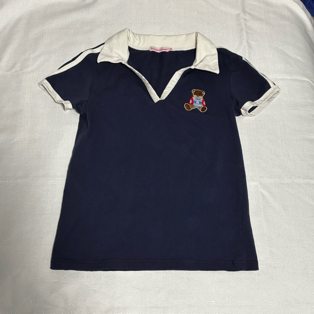 Teddy Bear Tee Polo